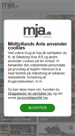 Mobile Screenshot of mja.dk