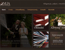 Tablet Screenshot of mja.pl
