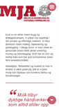 Mobile Screenshot of mja.no