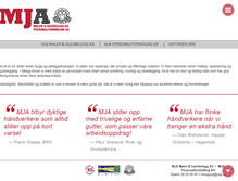 Tablet Screenshot of mja.no