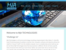 Tablet Screenshot of mja.net