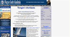 Desktop Screenshot of mja.hu